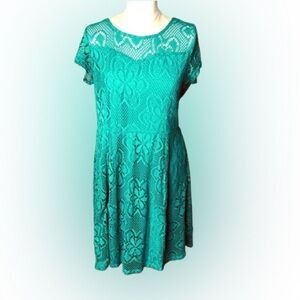 CATO Green Dress Size 14